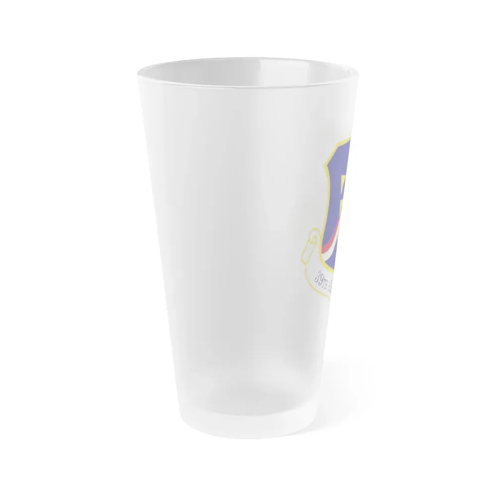 39th Air Base Wing (U.S. Air Force) Frosted Pint Glass 16oz - Go Mug Yourself