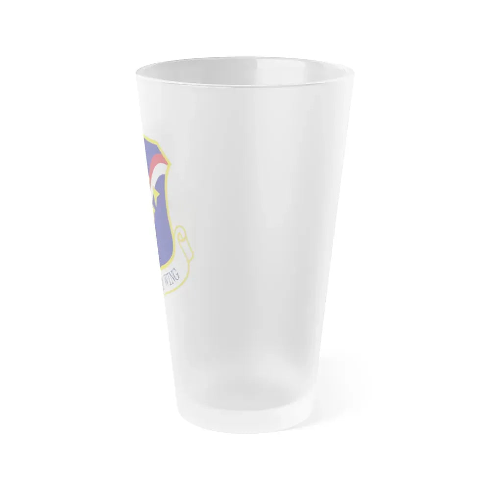 39th Air Base Wing (U.S. Air Force) Frosted Pint Glass 16oz - Go Mug Yourself
