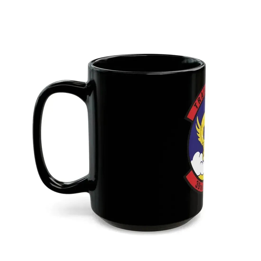 39th Airlift Squadron (U.S. Air Force) Black Coffee Mug - Go Mug Yourself