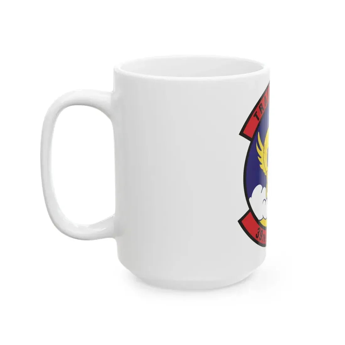39th Airlift Squadron (U.S. Air Force) White Coffee Mug - Go Mug Yourself