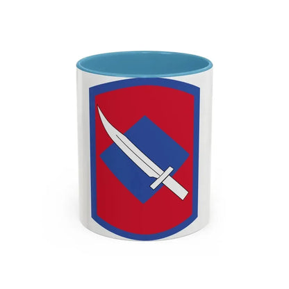 39th Brigade Support Battalion (U.S. Army) Accent Coffee Mug 11oz Light Blue - Go Mug Yourself