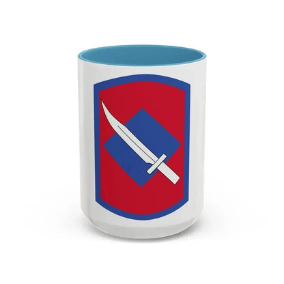 39th Brigade Support Battalion (U.S. Army) Accent Coffee Mug 15oz Light Blue - Go Mug Yourself