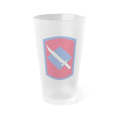 39th Brigade Support Battalion (U.S. Army) Frosted Pint Glass 16oz Default Title - Go Mug Yourself