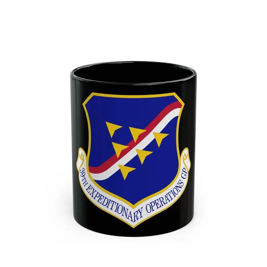 39th Expeditionary Operations Group (U.S. Air Force) Black Coffee Mug 11oz - Go Mug Yourself