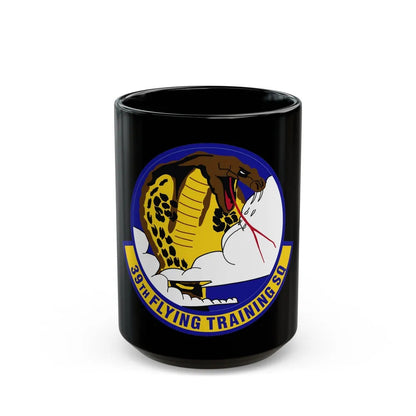 39th Flying Training Squadron (U.S. Air Force) Black Coffee Mug-15oz-Go Mug Yourself