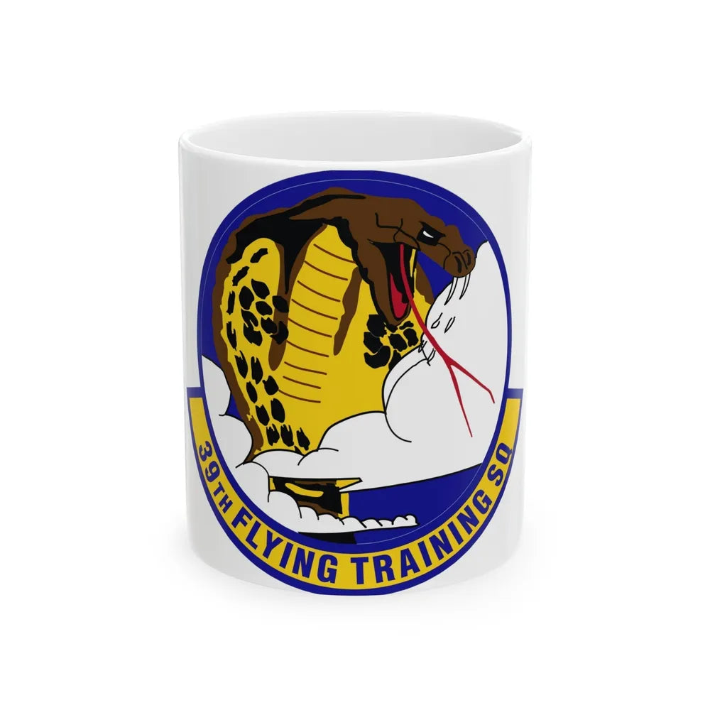 39th Flying Training Squadron (U.S. Air Force) White Coffee Mug-11oz-Go Mug Yourself