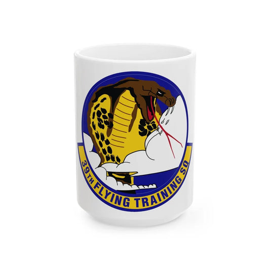 39th Flying Training Squadron (U.S. Air Force) White Coffee Mug-15oz-Go Mug Yourself