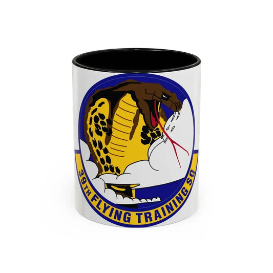 39th Flying Training Squadron (U.S. Air Force) Accent Coffee Mug 11oz Black - Go Mug Yourself