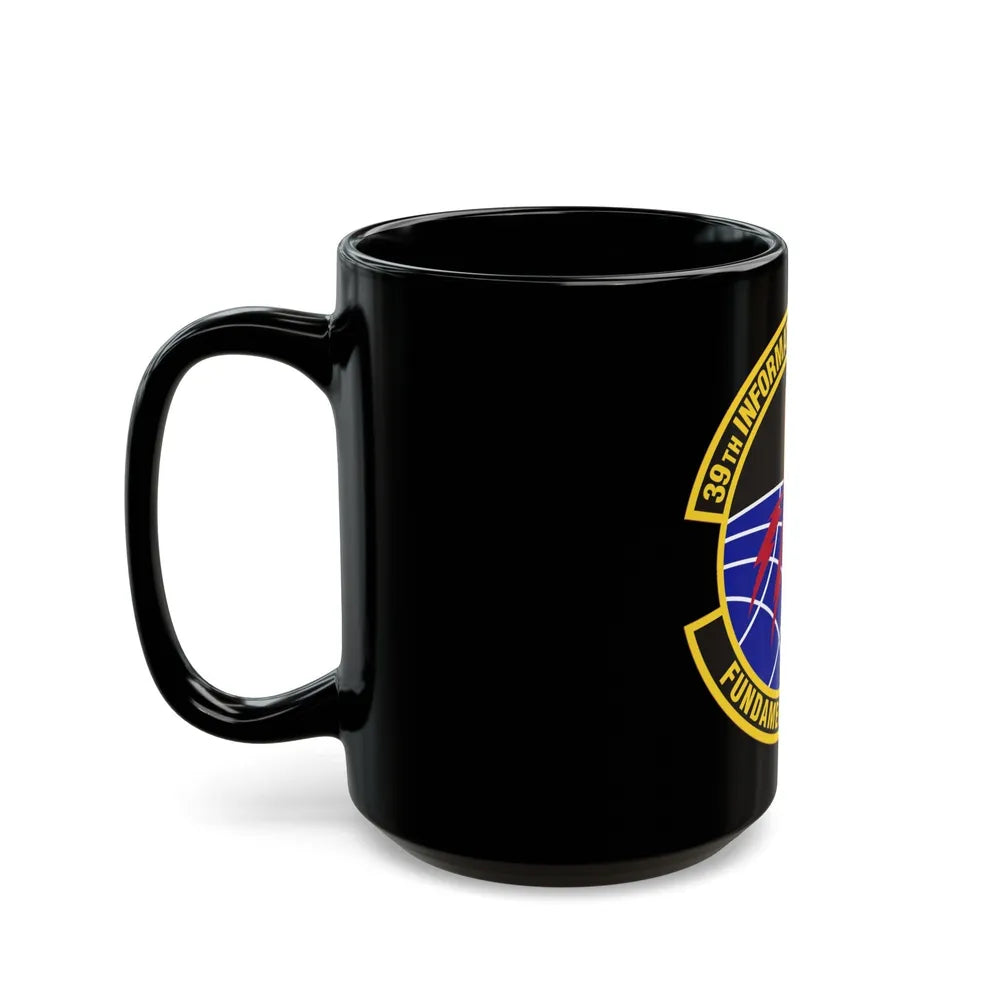 39th Information Operations Squadron (U.S. Air Force) Black Coffee Mug-Go Mug Yourself