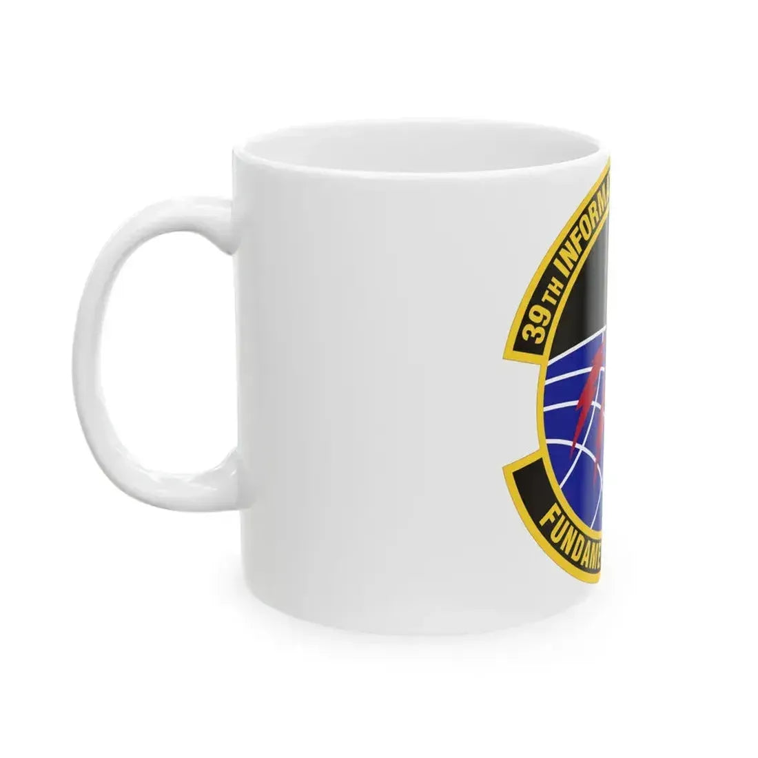 39th Information Operations Squadron (U.S. Air Force) White Coffee Mug - Go Mug Yourself