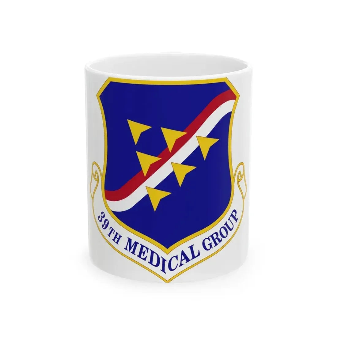 39th Medical Group (U.S. Air Force) White Coffee Mug - Go Mug Yourself