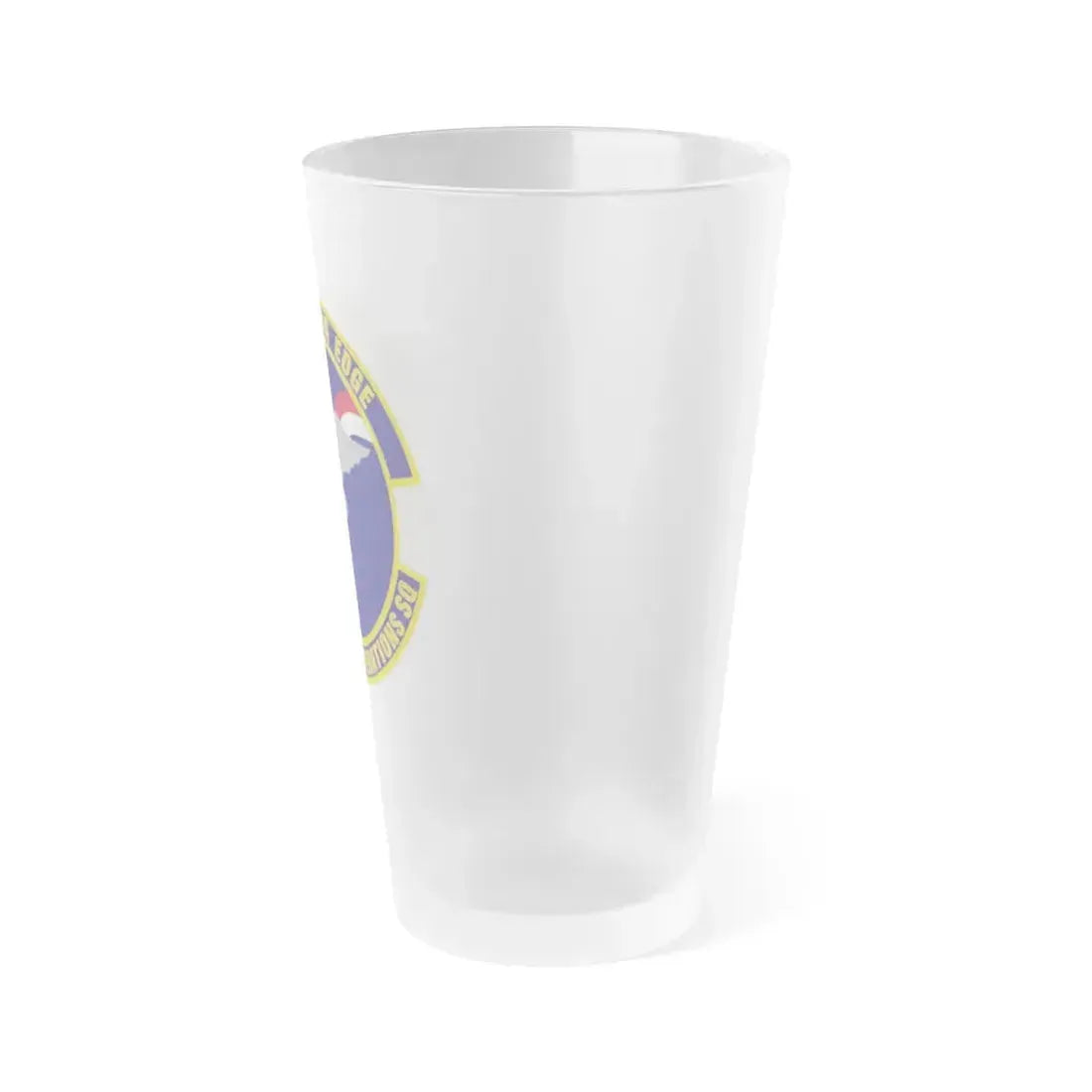39th Medical Operations Squadron (U.S. Air Force) Frosted Pint Glass 16oz - Go Mug Yourself
