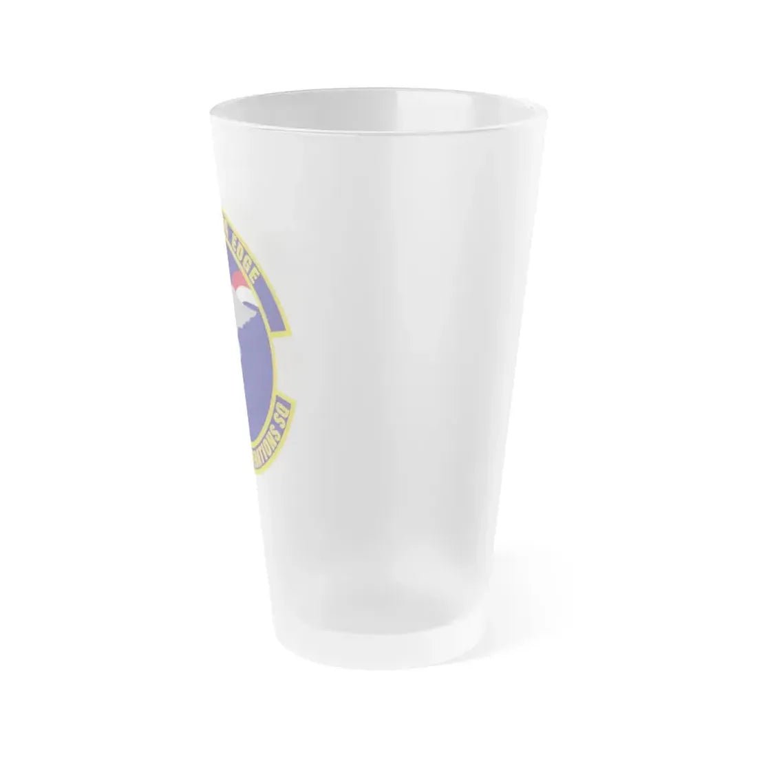 39th Medical Operations Squadron (U.S. Air Force) Frosted Pint Glass 16oz - Go Mug Yourself