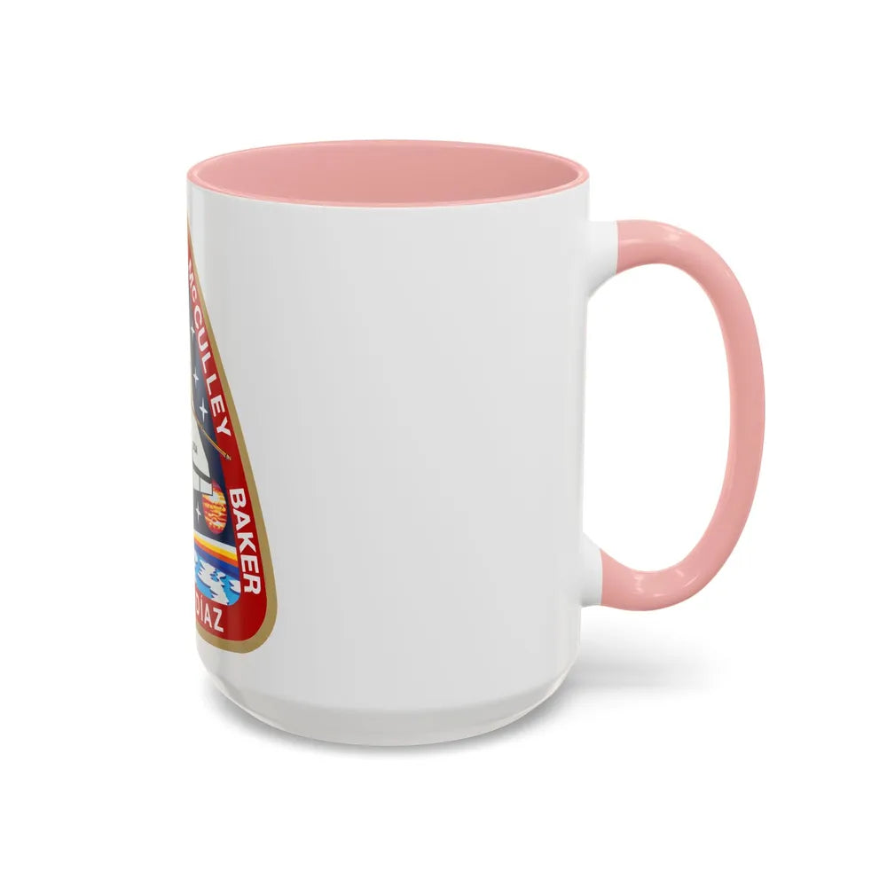 STS 34 (NASA) Accent Coffee Mug-Go Mug Yourself