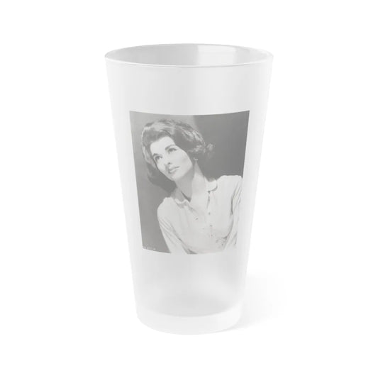 Nancy Kovack #69 (Vintage Female Icon) Frosted Pint 16oz-16oz-Frosted-Go Mug Yourself