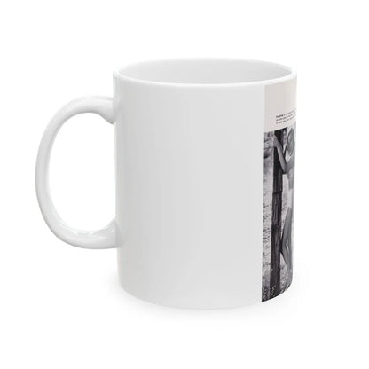 Dawn Richard #97 - Modern Man 1960 Yearbook Queens (Vintage Female Icon) White Coffee Mug-Go Mug Yourself