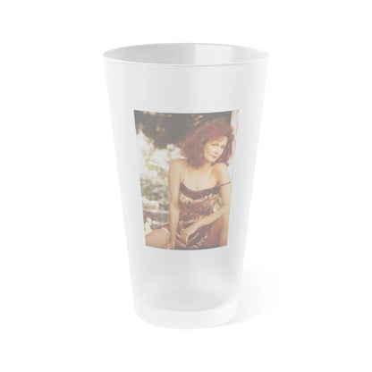 Lynda Carter #213 (Vintage Female Icon) Frosted Pint 16oz-16oz-Frosted-Go Mug Yourself