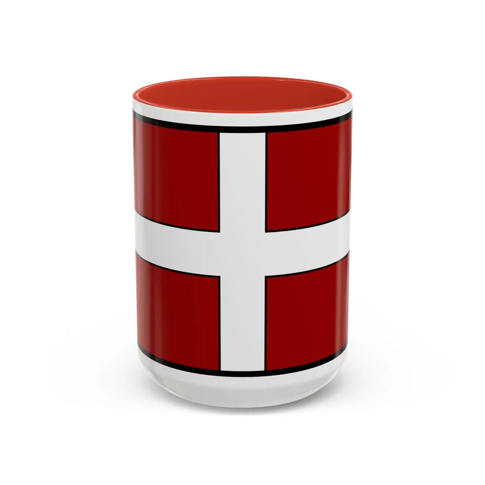 Flag of Asti Italy - Accent Coffee Mug-15oz-Red-Go Mug Yourself