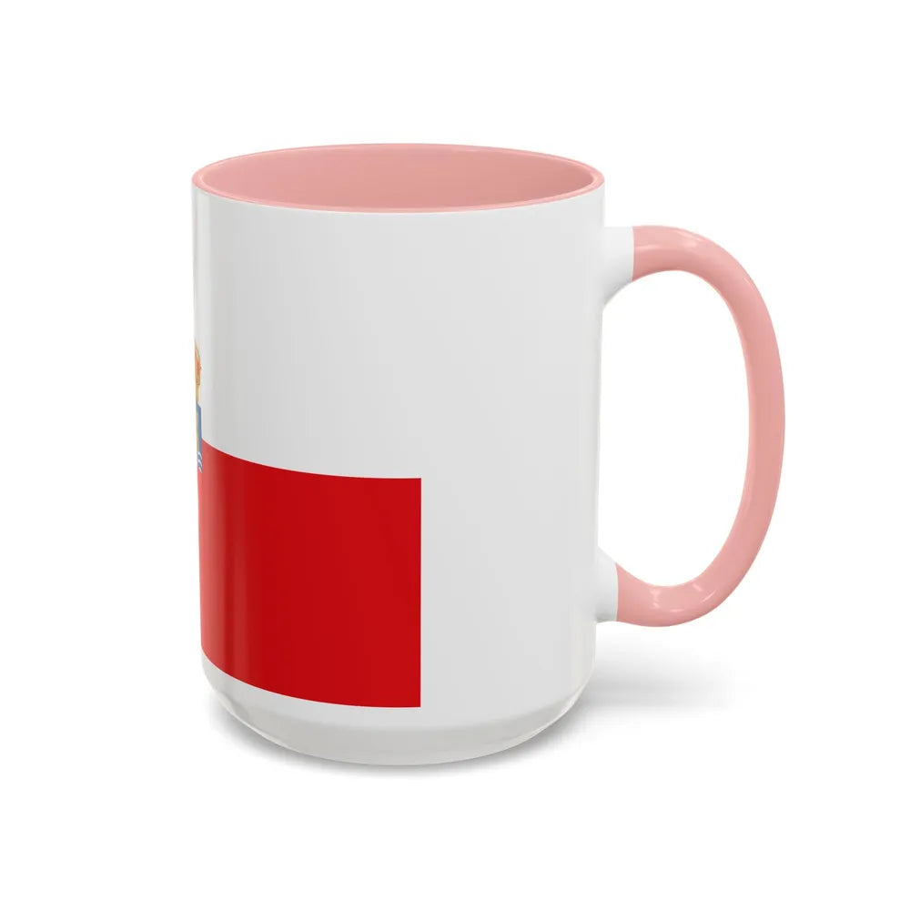 Flag of Cantabria Spain - Accent Coffee Mug-Go Mug Yourself