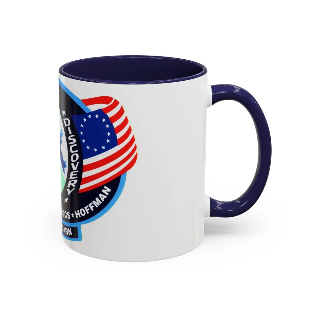 STS 51 d (NASA) Accent Coffee Mug-Go Mug Yourself