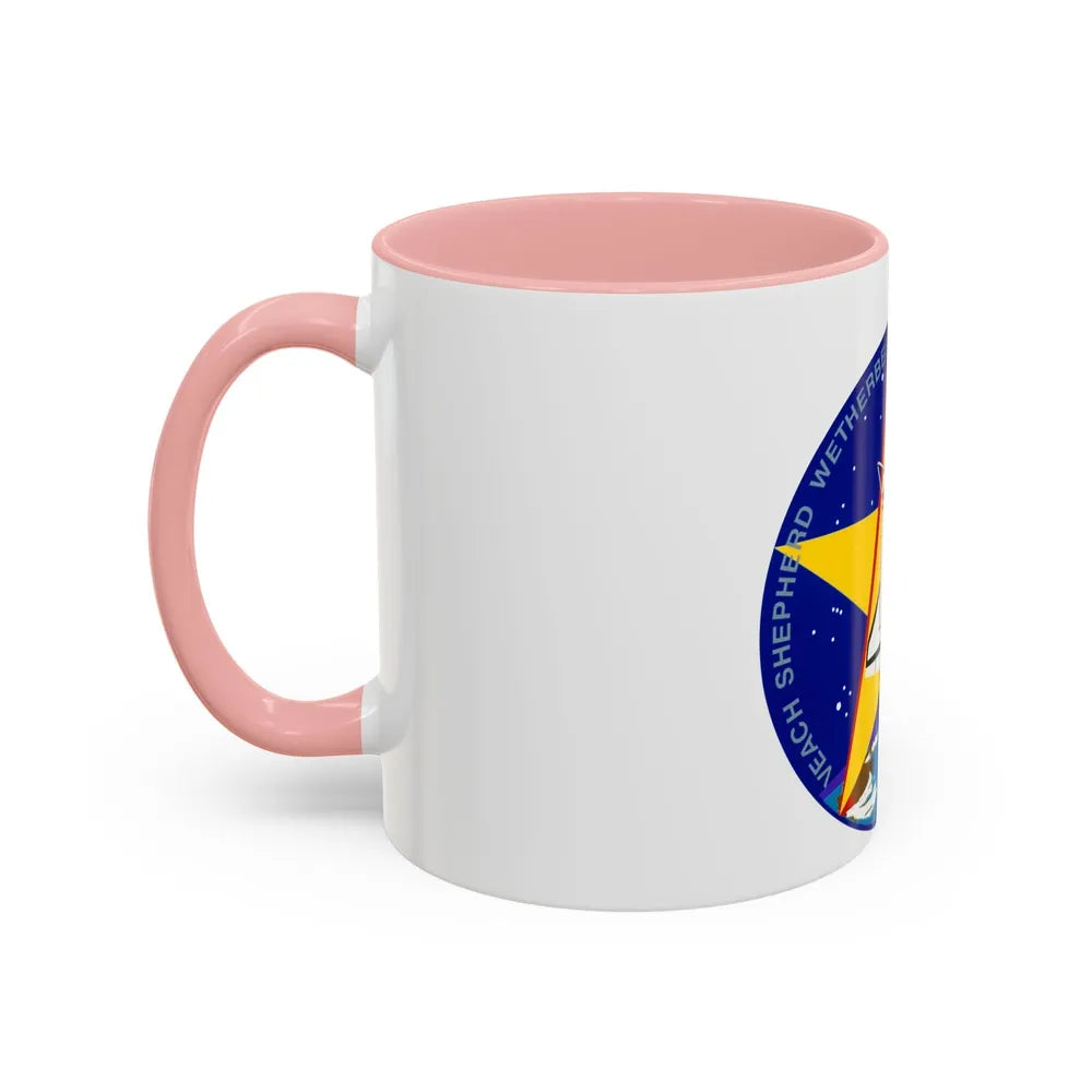 STS 52 (NASA) Accent Coffee Mug-Go Mug Yourself