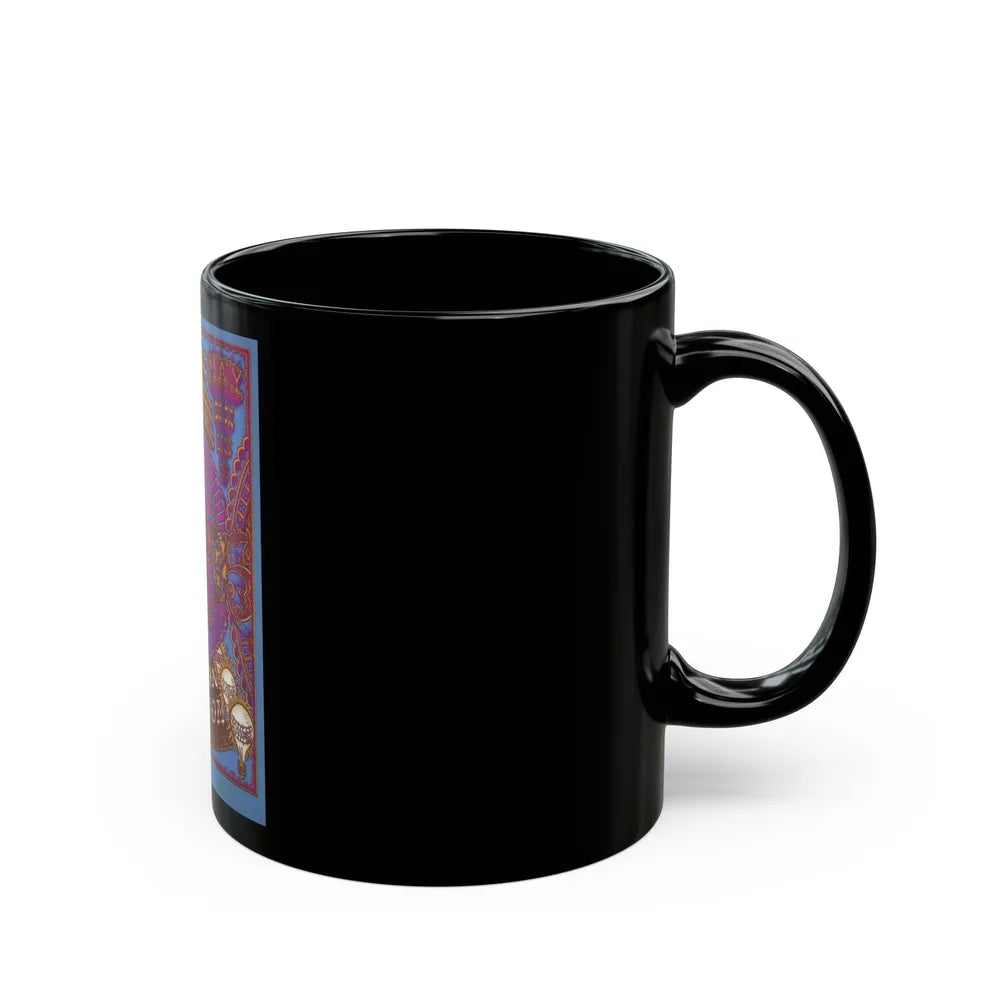 Junior Wells Poster (Music Poster) Black Coffee Mug-Go Mug Yourself