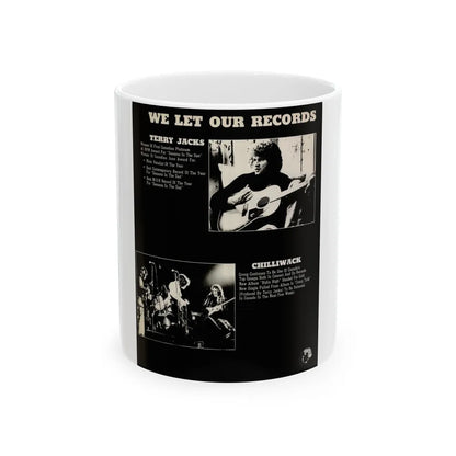 Chilliwack 1974 (Music Poster) White Coffee Mug-11oz-Go Mug Yourself