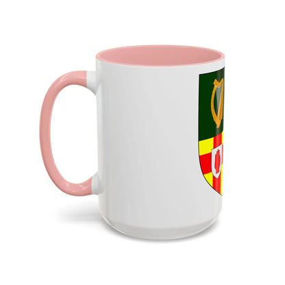 Provincial Arms of Ireland - Accent Coffee Mug-Go Mug Yourself