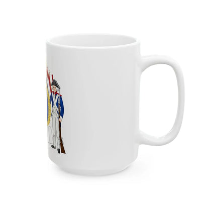 Coat of Arms of the First French Republic - White Coffee Mug-Go Mug Yourself