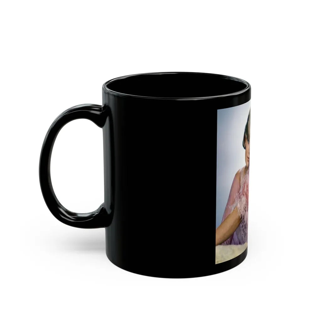 Kim Novak #248 (Vintage Female Icon) Black Coffee Mug-Go Mug Yourself