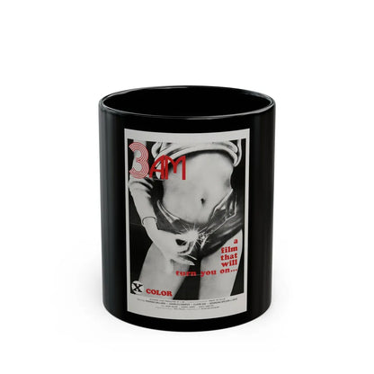 3AM 1975 Movie Poster - Black Coffee Mug-11oz-Go Mug Yourself