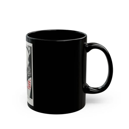 3AM 1975 Movie Poster - Black Coffee Mug-Go Mug Yourself