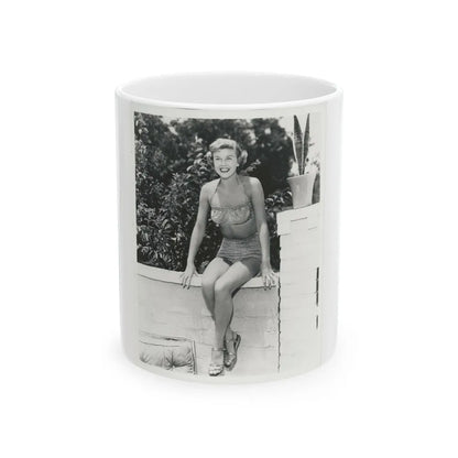 Doris Day #120 (Vintage Female Icon) White Coffee Mug-11oz-Go Mug Yourself