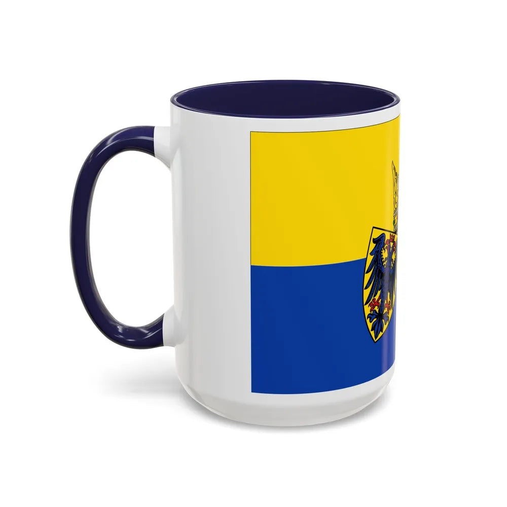 Flag of Essen Germany - Accent Coffee Mug-Go Mug Yourself