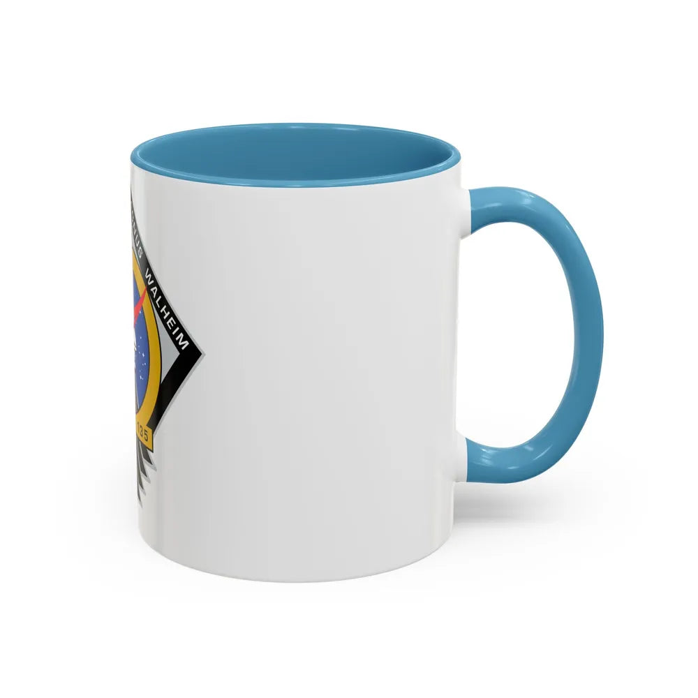 STS 135 (NASA) Accent Coffee Mug-Go Mug Yourself