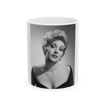 Kim Novak #277 (Vintage Female Icon) White Coffee Mug-11oz-Go Mug Yourself