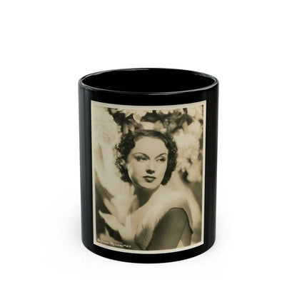 Fay Wray #166 (Vintage Female Icon) Black Coffee Mug-11oz-Go Mug Yourself