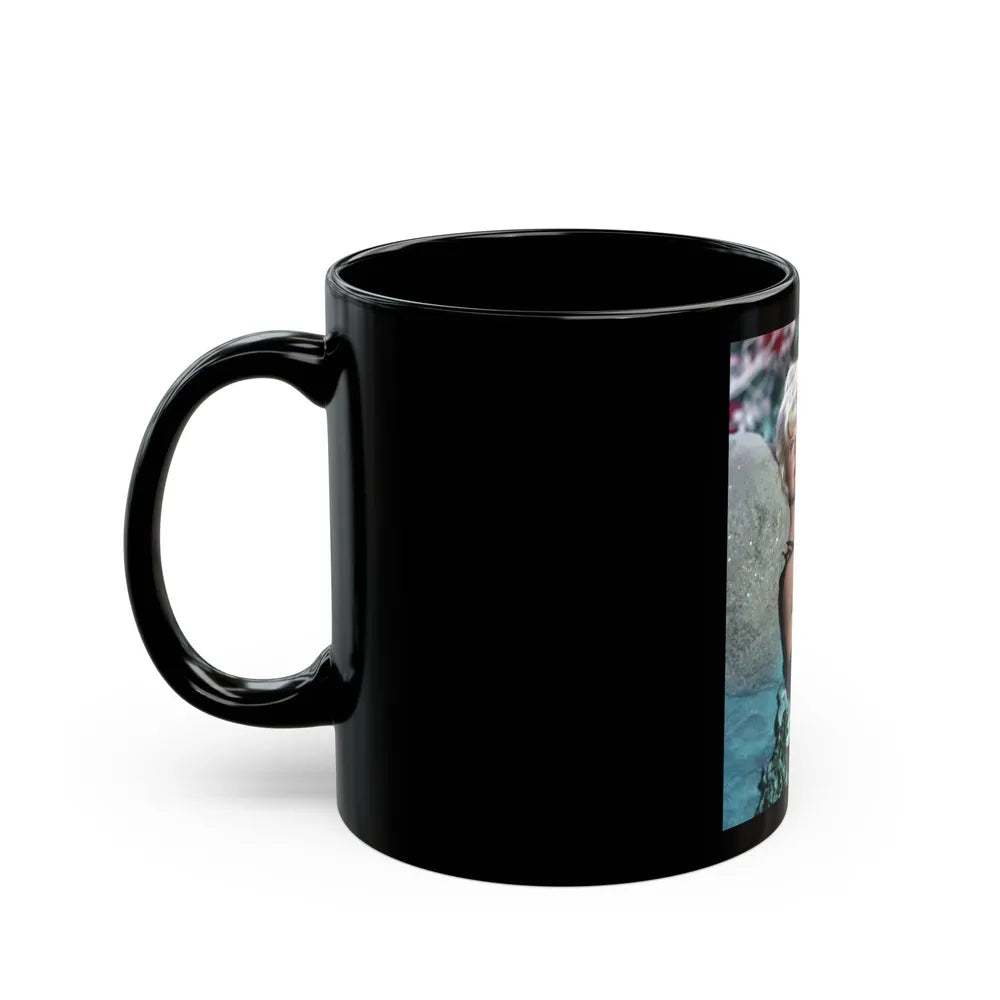 Doris Day #11y7 (Vintage Female Icon) Black Coffee Mug-Go Mug Yourself