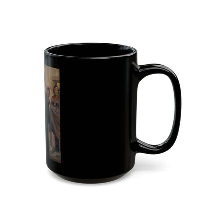 Father Lopez - Black Coffee Mug-Go Mug Yourself