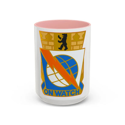 Field Station Berlin (U.S. Army) Accent Coffee Mug-15oz-Pink-Go Mug Yourself