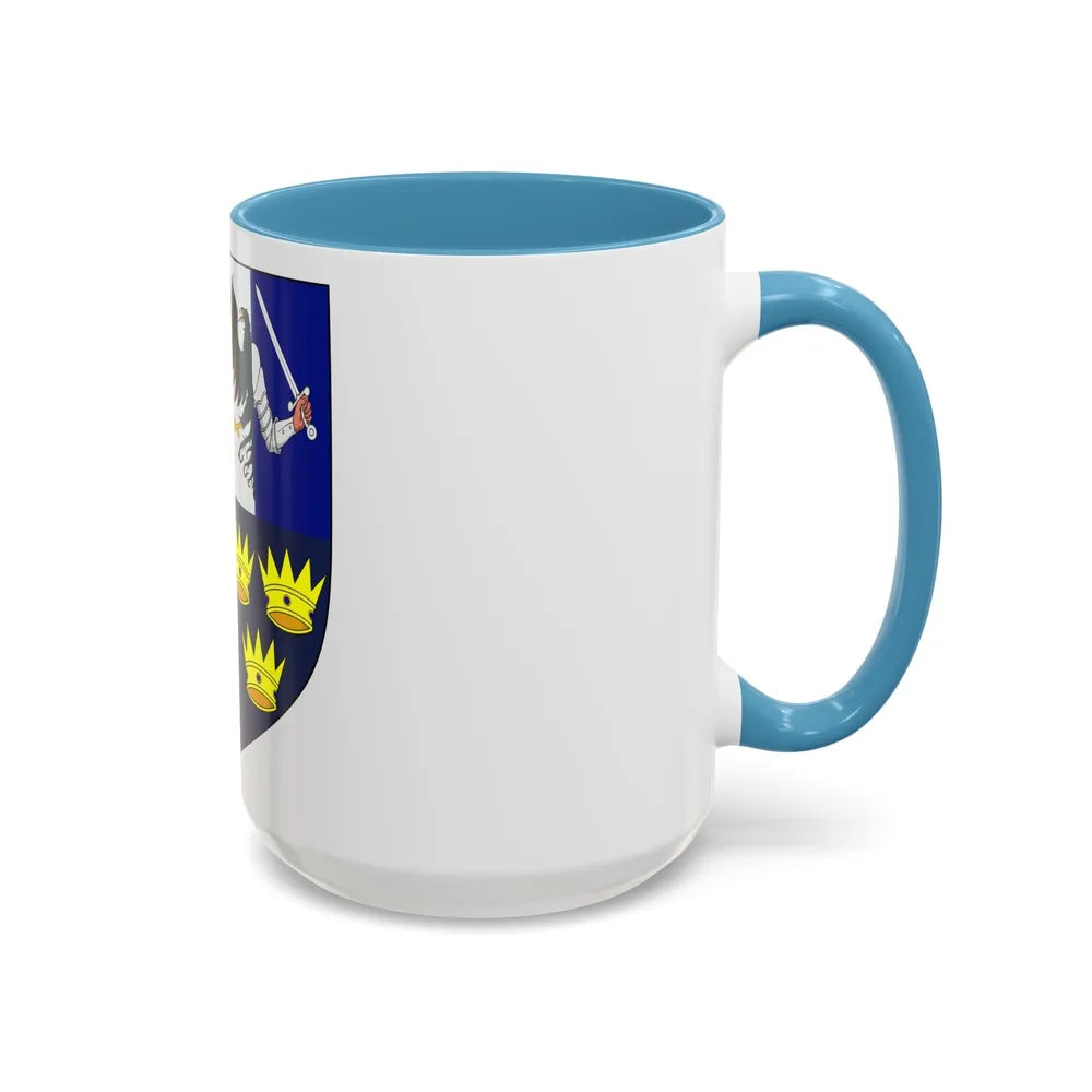 Provincial Arms of Ireland - Accent Coffee Mug-Go Mug Yourself