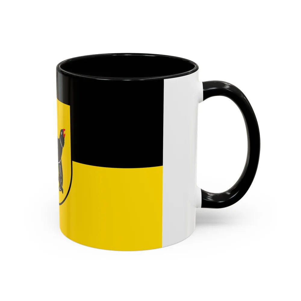 Flag of Freudenstadt Germany - Accent Coffee Mug-Go Mug Yourself