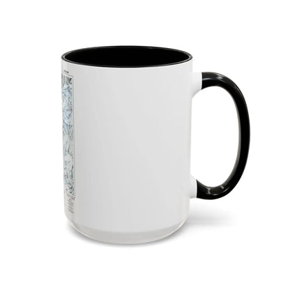 Mount Everest (1988) (Map) Accent Coffee Mug-Go Mug Yourself