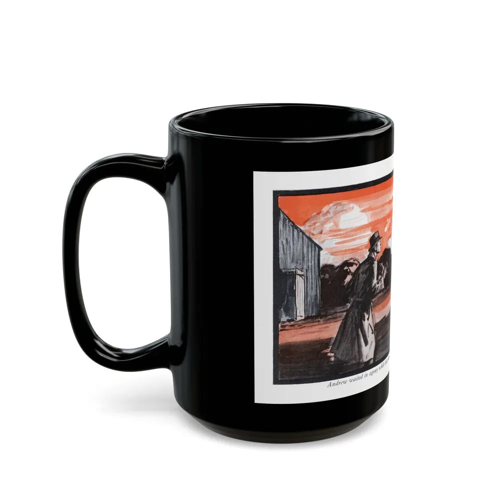 Driving Mists (1), McCall's magazine, March 1930 - Black Coffee Mug-Go Mug Yourself