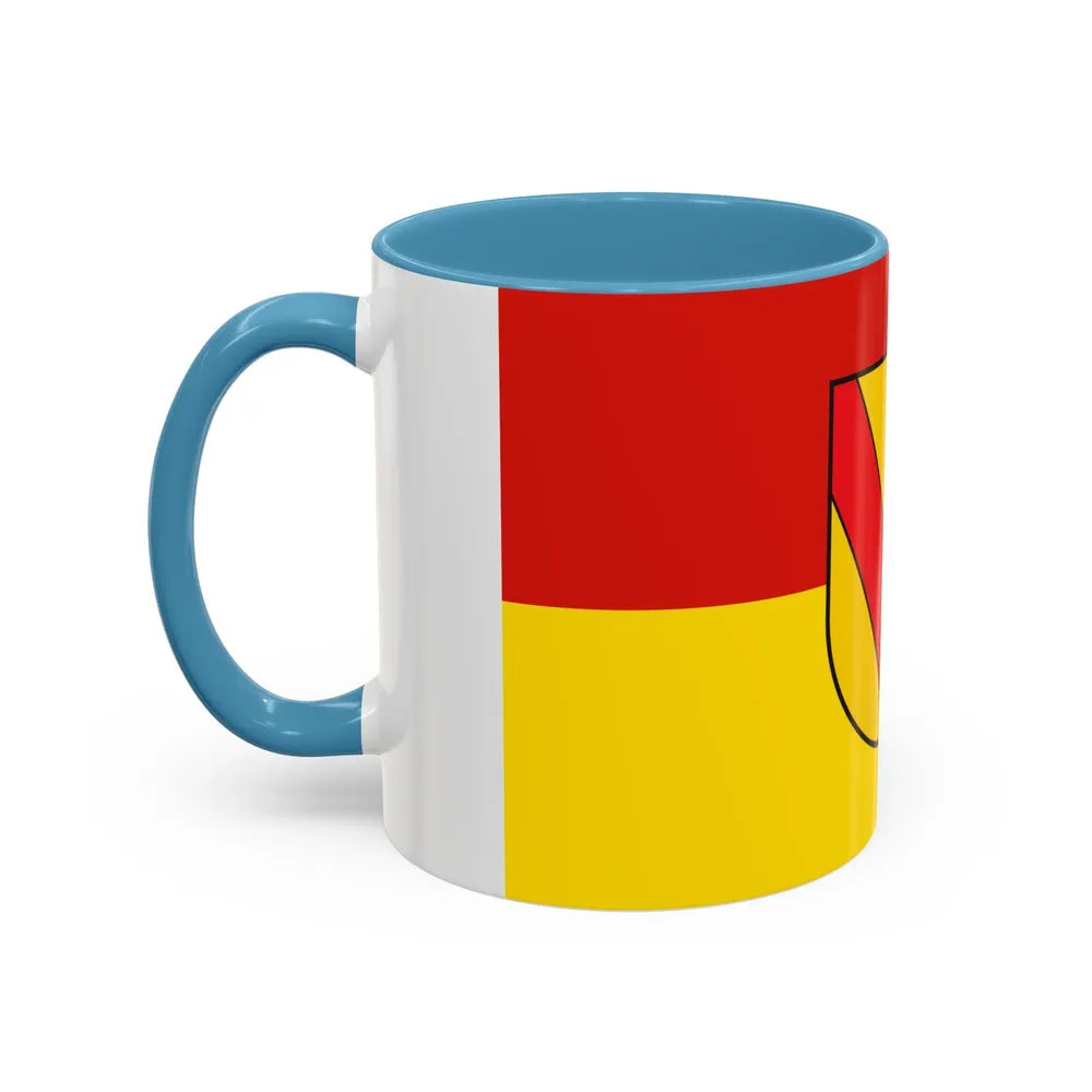 Flag of Emmendingen Germany - Accent Coffee Mug-Go Mug Yourself