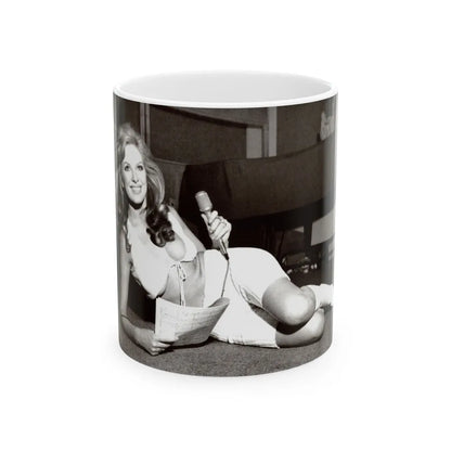 Julie Ege #111 (Vintage Female Icon) White Coffee Mug-11oz-Go Mug Yourself