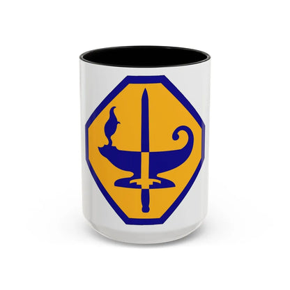 Specialized Training Division (U.S. Army) Accent Coffee Mug-15oz-Black-Go Mug Yourself