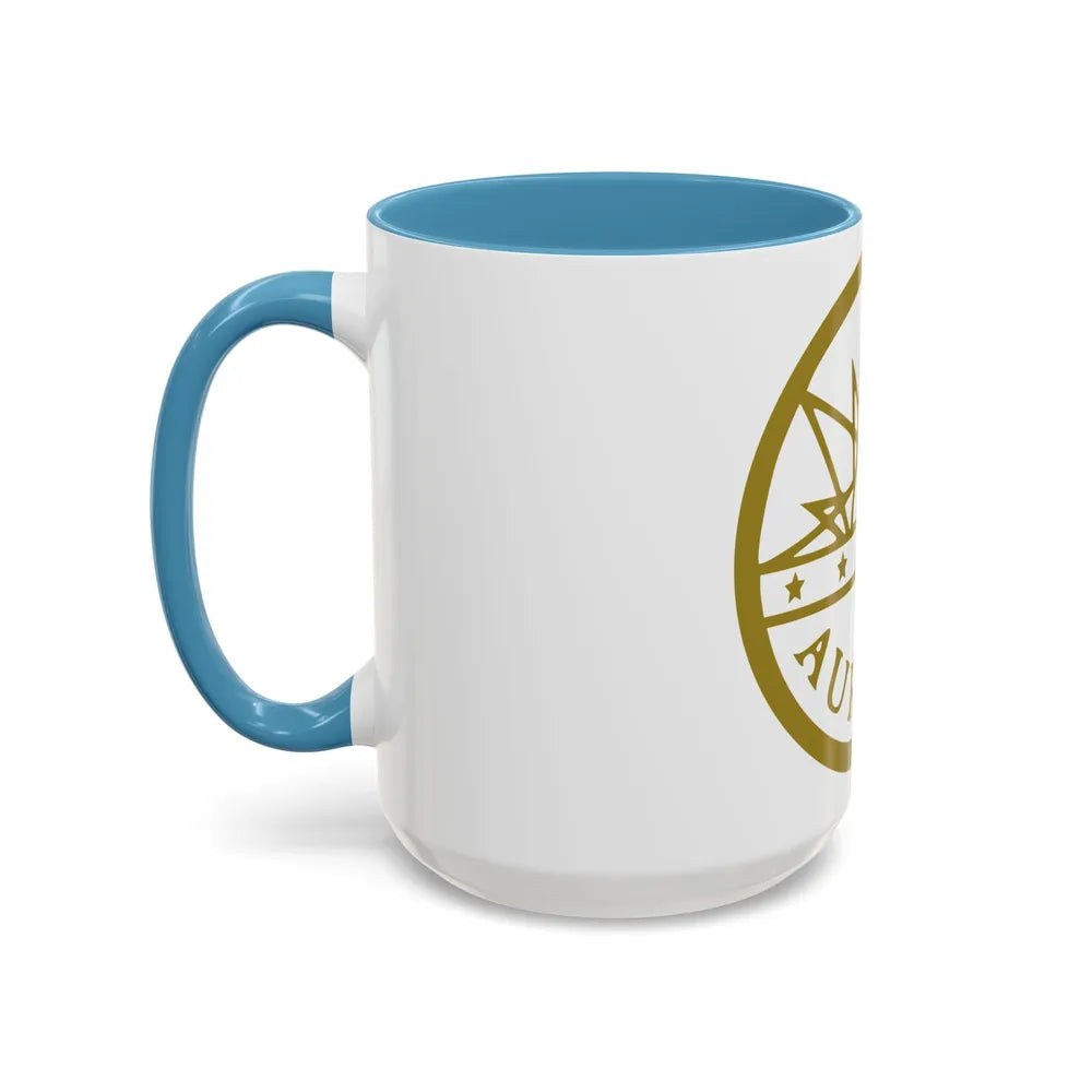 Seal of Aurora Colorado - Accent Coffee Mug-Go Mug Yourself