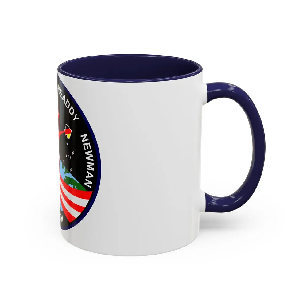 STS 51 L (NASA) Accent Coffee Mug-Go Mug Yourself