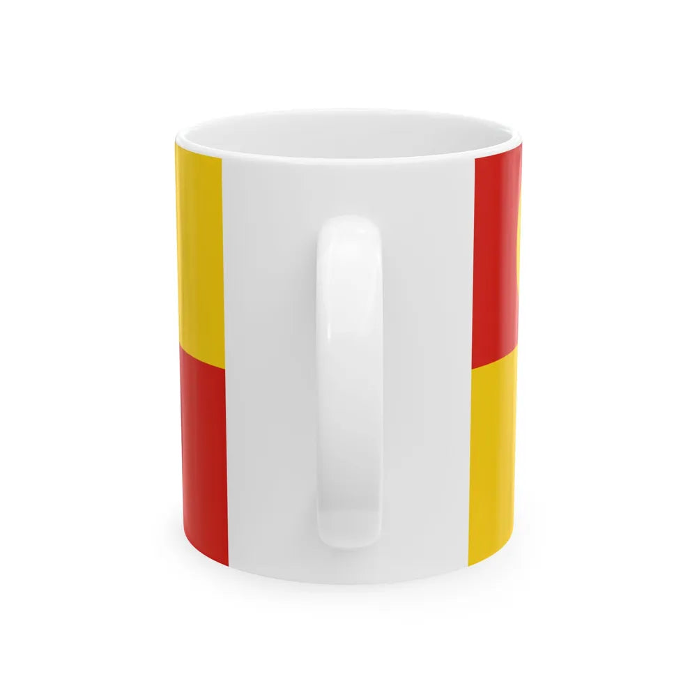 Flag of Selangor pre 1965 Malaysia - White Coffee Mug-Go Mug Yourself